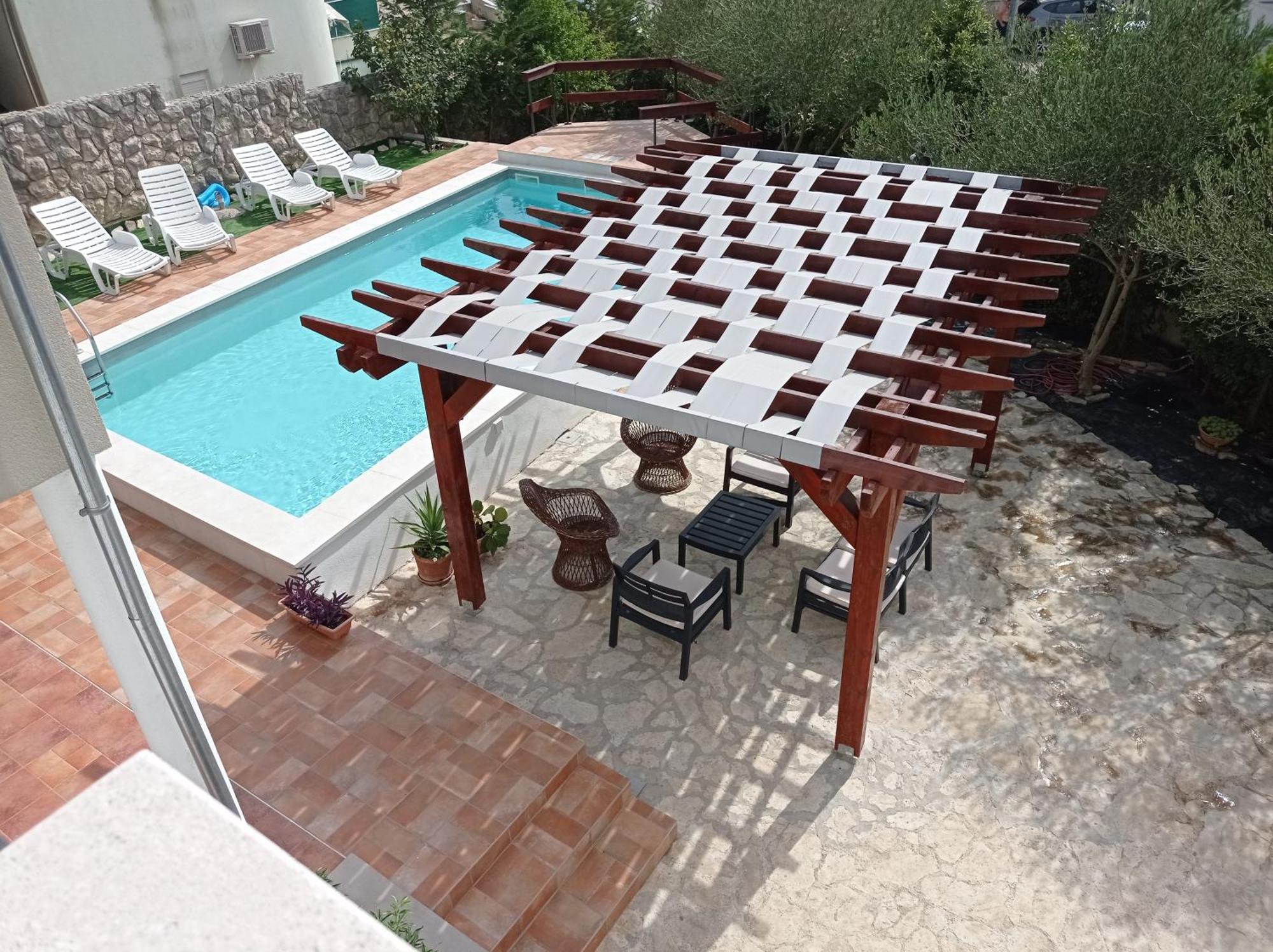 Villa Niko With Private Swimming Pool Zadar Exterior foto